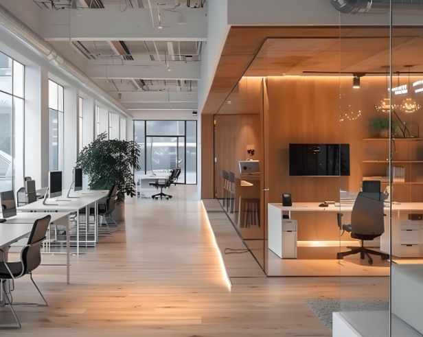 济南办公室装修：工业风办公室装修这些特点需注意/>
<blockquote class=