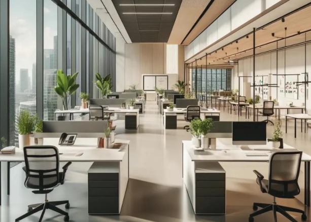 济南办公室装修让办公室既有专业氛围，又不失温度/>
<blockquote class=